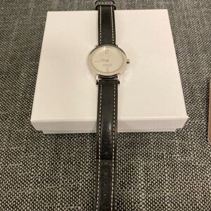 Coach Black and Silver Women's Watch